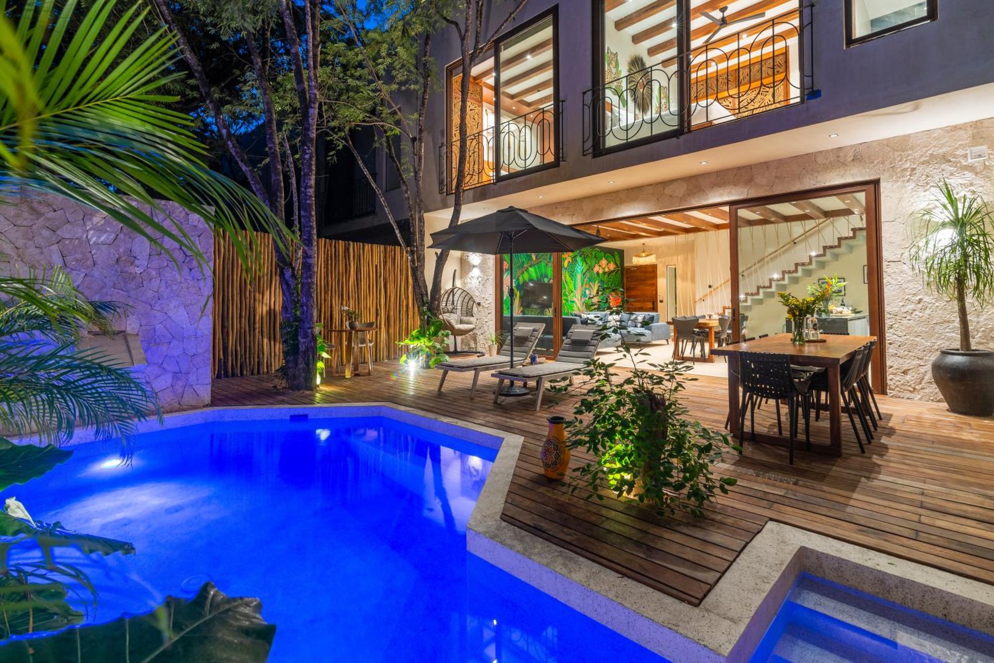 El Rey Loro - Lux 4 Bed Villa @BluedeerТулум Экстерьер фото